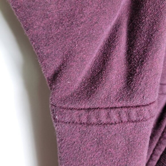 ARITZIA Wilfred Diderot Cocoon open front cardigan Purple size medium - Picture 3 of 11